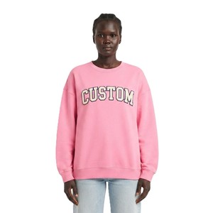 Sudaderas con Capucha Elegantes para Mujer, Sudadera Rosa con Diseño Personalizado, Sudaderas con Capucha de Mezcla de Algodón Duraderas y de Alta Calidad, Ropa de Invierno - Product Image 1