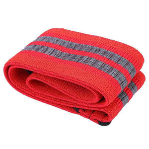 Banda de Resistencia de Tela Roja para Cadera, Banda Elástica Antideslizante para Glúteos y Piernas, para Ejercicios de Sentadillas y Entrenamiento Físico - Product Image 5