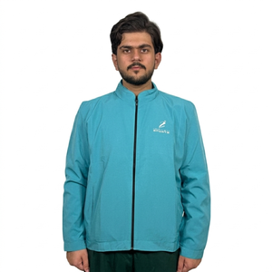 Veste softshell respirante de haute qualité, nouveau design, vente en gros, vêtements de sport, polyester, imperméable, pour homme - Product Image 1