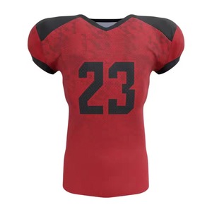 Tenues de football américain confortables avec logo brodé sublimé, maillots et shorts imprimés, équipement de football élégant 2026 - Product Image 1