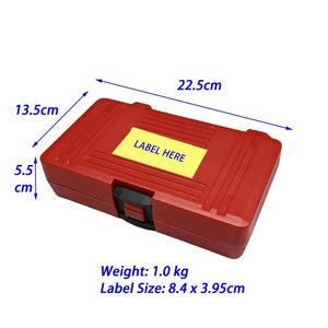 Kit de Herramientas para Romper y Dividir Cadenas de Motocicleta TAIWAN CALIBRE de 8 Piezas con Función de Remachado, Negro, Compatible con Tornillo de Banco/Llave Inglesa - Product Image 6