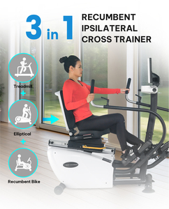 Medical Recumbent Ellipticals Cross Trainer for <b>Therapy</b> Clinics and Senior Care Use - Product Image 5