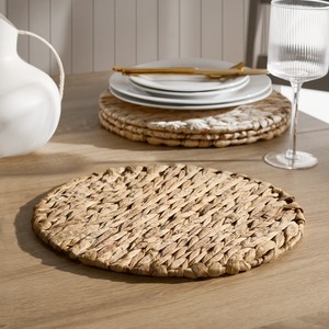 Manteles Individuales Redondos Tejidos Naturales, Decoración de Mesa, Manteles Individuales de Pasto Marino de Alta Calidad, Manteles de Alta Calidad para Decoración del Hogar y Restaurantes - Product Image 4