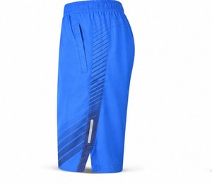 Shorts Bermuda pour Homme à Taille Haute avec Cordon de Serrage, Écologiques, Infroissables, Respirants, Séchage Rapide, en Tissu Satiné Tricoté - Product Image 4