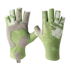 Gants de pêche sans doigts, fabriqués sur mesure, de haute qualité, imperméables, protégés contre les UV, nouveau style unisexe, été, extérieur - Product Image 1