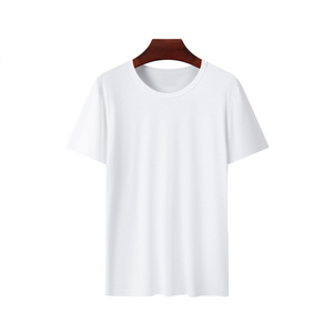 T-shirts pour hommes de qualité supérieure, en coton, t-shirt d'été, style tendance, t-shirt uni, coupe classique, t-shirt pour hommes - Product Image 3