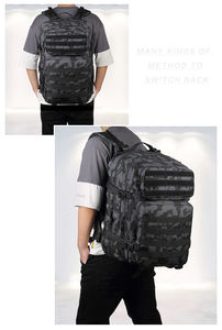 Mochila táctica JSH de 45L, bolsa multifunción de campamento de alta calidad, mochila grande con mochila <span class=keywords><strong>Moore</strong></span> para viajar - Product Image 6