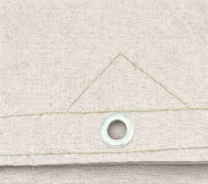 Bâche de protection solaire en toile imperméable 550 GSM, bâche multi-usages de qualité moyenne à lourde - Product Image 5