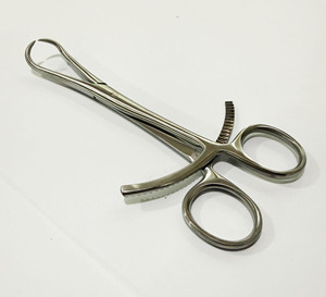 Pinzas de reducción ósea curvadas Samroz de 18 cm con trinquete, juego de instrumentos quirúrgicos ortopédicos con certificación CE para uso en cirugía general - Product Image 2