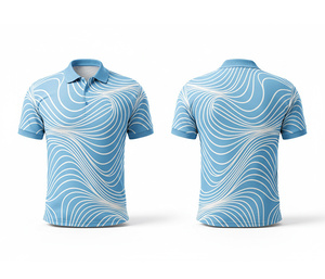 Professional Sports Sublimation Polo Shirt Manufacturer Durable Stitching for Men Women Youth Quick-Dry Dry-Fit Active Polo - Product Image 2