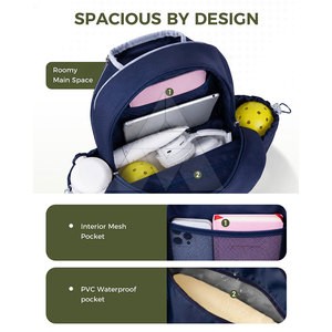 Sacs de pickleball en matériau durable, vente chaude, sacs de pickleball pour équipement extérieur, sacs de pickleball de qualité supérieure - Product Image 4