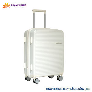 Ensemble de valises rigides antivol de luxe personnalisées haut de gamme en PP avec roues 360° et serrure numérique TSA, chariot premium Vietnam B2B - Product Image 3