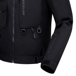 Chaqueta de Motocicleta de Invierno de Alta Calidad para Tallas Grandes, con Protecciones Extraíbles con Certificación CE, Impermeable, Resistente al Viento, Transpirable y Retardante de Llama - Product Image 5