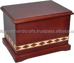 Urnas de madera profesionales para adultos con cenizas humanas que admiten urnas de madera personalizadas - Product Image 3
