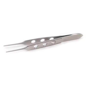 Pinzas de Fijación Rectas Dentadas Delicadas de 8.5cm, de Acero Inoxidable, para Uso Oftalmológico y Quirúrgico Ocular, de Grip Surgical - Product Image 4