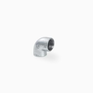 Codo reductor de 90 grados liso de hierro maleable galvanizado con rosca NPT hembra, accesorio de fontanería resistente a la corrosión - Product Image 5