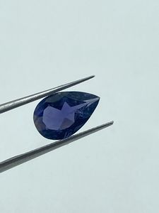 Natural Top Quality Purple <b>Colour</b> Iolite Pear Shape 2.05Cts 8x12MM - Product Image 3