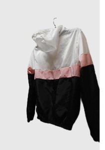 100% Polyester Lightweight Casual Anorak Windbreaker Jacket for Men Breathable Plus Size Outdoor Windbreaker Fashionable Jacket - Product Image 3