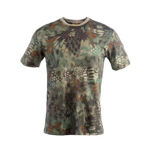 เสื้อยืดผู้ชายสำหรับล่าสัตว์ในฤดูหนาว น้ำหนักเบา ระบายอากาศได้ดี แห้งเร็ว แขนสั้น เหมาะสำหรับกิจกรรมกลางแจ้งและตั้งแคมป์ - Product Image 1