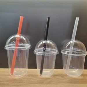 Top Selling 2025 VN supplier U Shape 360ml 500ml Bubble Tea <b>Plastic</b> PP <b>Cup</b> Disposable Clear <b>Plastic</b> Milkshake Boba Tea <b>Cups</b> - Product Image 1