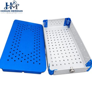 Caja de Esterilización Profesional para Instrumentos Oftalmológicos, Contenedor de Almacenamiento Quirúrgico Oftalmológico de Acero Inoxidable para Uso Hospitalario y Clínico - Product Image 3
