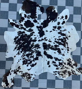 Nouvelle tendance tapis en cuir de fourrure de vachette tapis Offre Spéciale pour salon grande surface traditionnel 100% fourrure de vachette à la main - Product Image 5