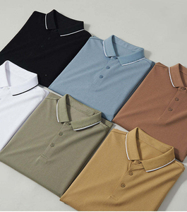 Camiseta de Golf para Hombre Estampada a Precio de Fábrica, Transpirable en Diferentes Colores, Hecha de Spandex/Nylon, Personalizada - Product Image 3
