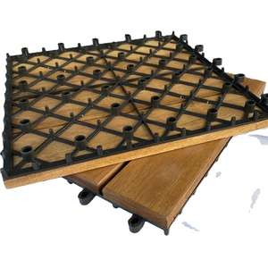 กระเบื้องพื้นไม้กระถินณรงค์สำหรับภายในและภายนอกอาคารแบบประกบกันได้ - Product Image 3