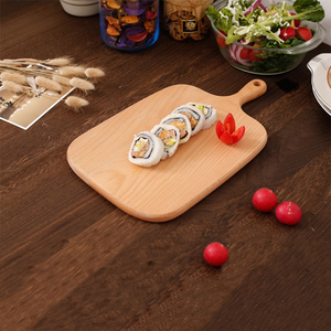 Planche à découper en noyer à grain traversant avec poignée, de qualité alimentaire, traitée à l'huile, réutilisable, rectangulaire, pour la préparation des repas en cuisine, gravée au laser - Product Image 6