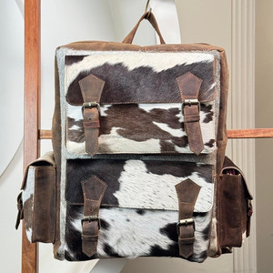 Factory Direct Sale ODM &OEM Retro Pure Real Cowhide Laptop Backpack for Unisex High Quality Genuine Leather Travel Backpacks - Product Image 4