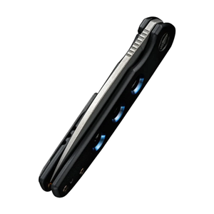 Folding Knives with Gray Metal Grip <b>Stainless</b> <b>Steel</b> Blade Lightweight Foldable Design for Camping Hiking and <b>Outdoor</b> Utility - Product Image 3