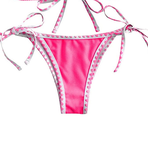 Ensemble de bikini sexy pour femmes, vêtements de plage, taille standard, vente en gros, ensemble soutien-gorge et culotte de bain, fabricant pakistanais, prix compétitifs - Product Image 3