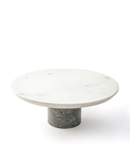 High Quality Food Grade <b>Marble</b> Round <b>Cake</b> <b>Stand</b> Reusable & Dishwasher Safe Customizable Size & Logo Low Price - Product Image 4