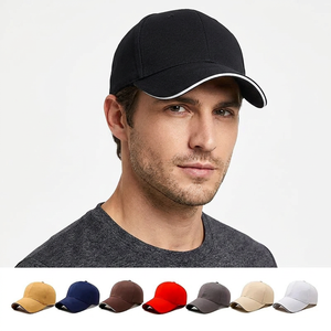 Unisex Baseball Cap 6-Panel Solid Color Adjustable Cotton Twill Breathable Waterproof <b>Hat</b> Casual Outdoor Wear Four Seasons Adult - Product Image 3