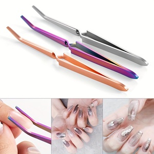 Pousse-ongles réutilisable à pointe fine courbée pour la mise en forme des ongles, la coupe des bords et une finition de manucure impeccable - Product Image 4