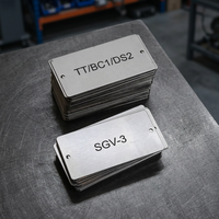 Plaque gravée en aluminium NEXHUB 410, durable, résistante aux intempéries, avec gaufrage, pour signalétique de bureau, personnalisable avec votre entreprise et son numéro de société (SIC)