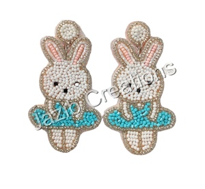 2024 Pendientes de aro con cuentas de semillas múltiples en tono dorado Pendiente en el mejor color y la mejor calidad - Product Image 5