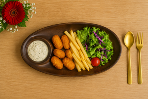 Platos de Melamina de Alta Calidad para Catering, Platos de Plástico para Aperitivos con Compartimentos y Logotipo Personalizado - Product Image 3