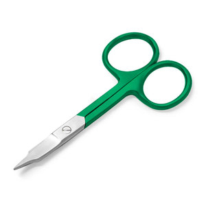 Ciseaux à cuticules professionnels de haute qualité pour pédicure et manucure, en acier inoxydable courbé, pointe acérée, ciseaux de beauté personnalisés pour le soin des ongles - Product Image 1