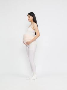 Ceinture de grossesse indonésienne supérieure pour femmes, douce, respirante, lavable, réglable, bande de soutien ventral pour la maternité, soins post-partum - Product Image 6