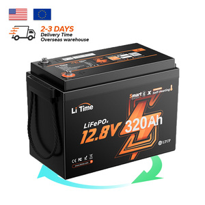 Batería LiFePO4 de 12V 320Ah con Bluetooth Inteligente, de Ciclo Profundo, para RV, Marina, Energía Solar de Respaldo y Uso Industrial (Stock en la UE) - Product Image 1