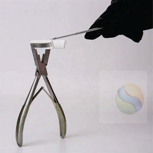 Alicates Profesionales de Punta Larga para Extensiones de Cabello – Herramienta para Aplicación y Extracción de Cuentas (Material Compuesto) - Product Image 3