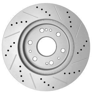 Pastiglie Freno Anteriori Forate per Chevy Silverado, GMC Sierra 1500, Cadillac Truck - Specifiche per Camion - Product Image 2