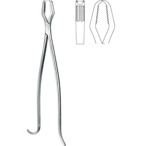 Pince à os Lane, instrument chirurgical orthopédique en acier inoxydable pour la chirurgie traumatique, la fixation osseuse et la réduction des fractures - Product Image 5