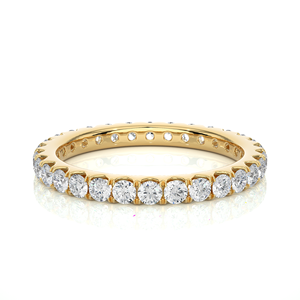 Anillo de Diamantes Naturales de 1.04CT con Certificación IGI y Claridad VS1, Oro Sólido de 18K, con 30 Piedras de Diamantes, para Venta y Exportación - Product Image 5