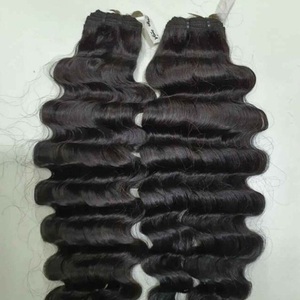 Bulk Human Hair for Braiding Thick Ends 100% Human Hair Cabelo Humano Virgin Wholesale Hair Bulk <b>Extension</b> Vendor - Product Image 1