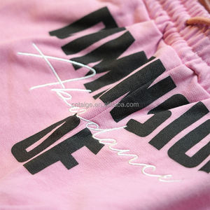 Printing Logo <b>Wholesale</b> Cotton <b>Flare</b> Jogger Custom Color <b>Sweatpants</b> for Women Classic Loose Fit Adjustable Streetwear Trouser - Product Image 6