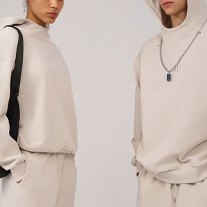 Soft Fabric Hoodie and Shorts Outfit for Men Everyday Wear Hoodie and Shorts Two Piece for Men - Product Image 3