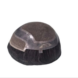 Taz Hair BD Prótesis Capilar de Cabello Humano Remy Indio con Onda Natural y Frente de Encaje, Calidad Premium - Product Image 4