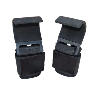 En gros, Ensemble de crochets de levage rembourrés en néoprène pour la musculation et le fitness, avec protection de paume, pour soulevé de terre et sécurité renforcée - Product Image 4
